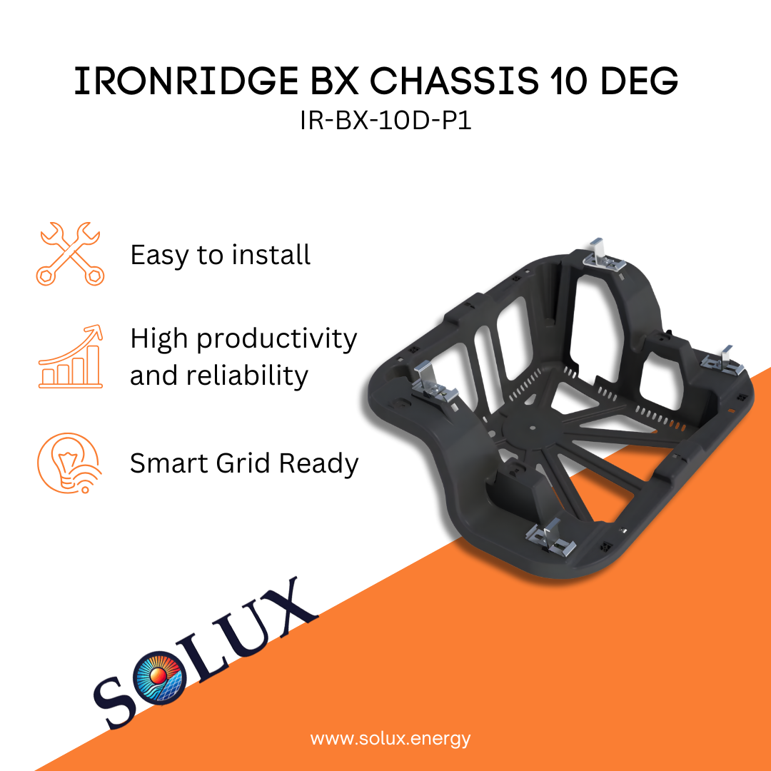 This is an image of Ironridge BX Chassis 10 deg
